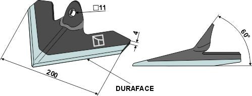 Jointer 200mm - DURAFACE