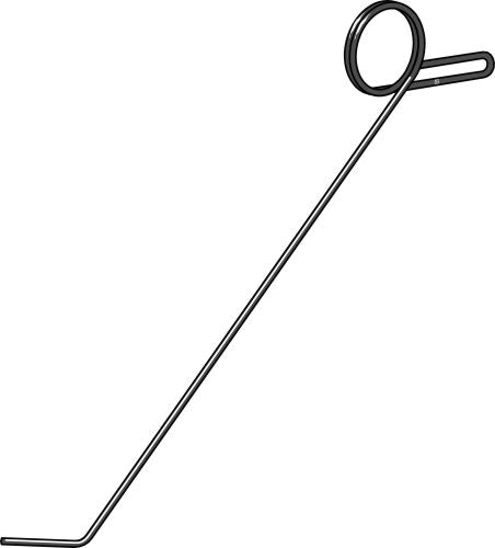 Torsion following tine - left