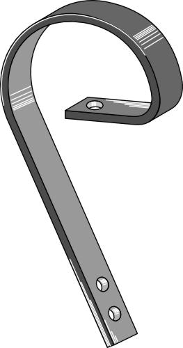 Brake tine