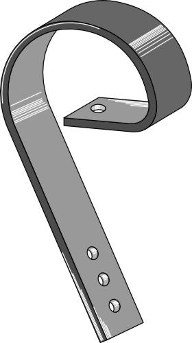 Brake tine