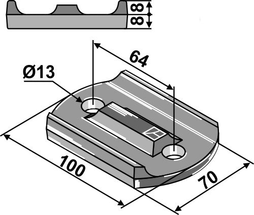 Ledger plate