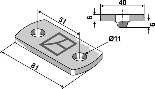 Ledger plate