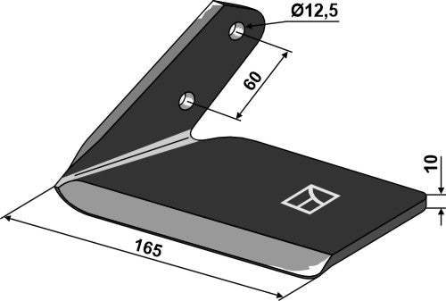 Replacement wing - left