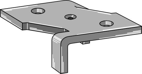 Clamp for 2 1/2 layer cultivator tine
