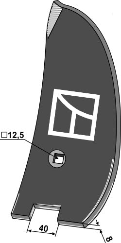 Guideboard - left