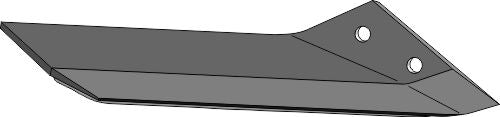 Replacement wing hard metal faced - right