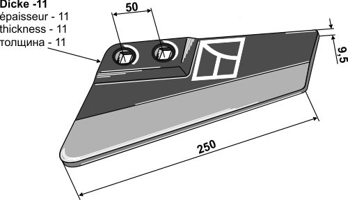 Replacement wings - left