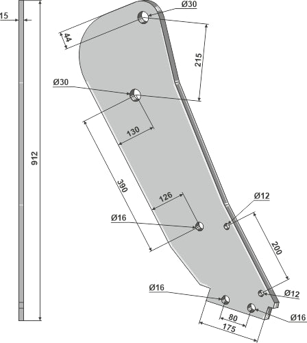 Subsoiling shank