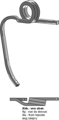 Double coil spring
