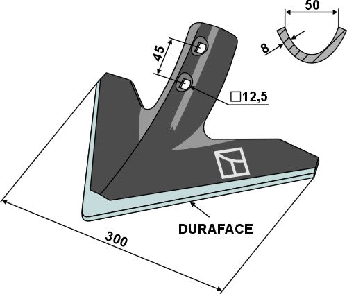 Sweep 300mm - DURAFACE