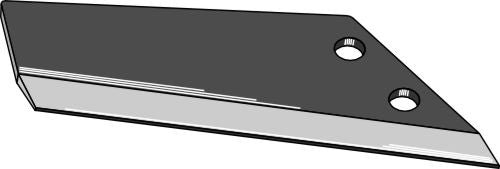 Replacement wings - typ Becker - conventional model, right