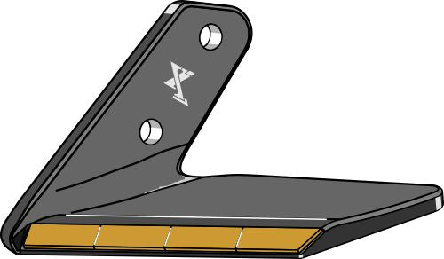 Replacement wing Hard metal - left