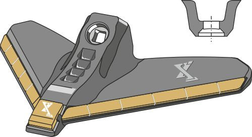 Sweep 265mm - Hard metal