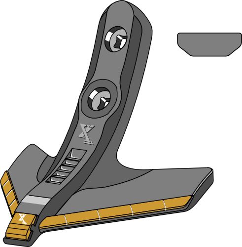 Sweep 220mm - Hard metal