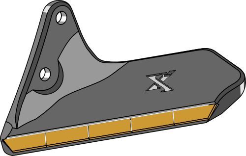 Replacement wing - Hard metal - left