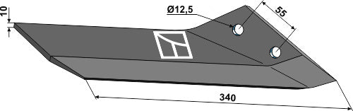 Replacement wing - right