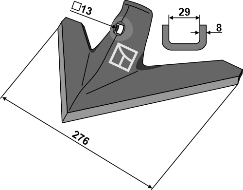 Sweep 276mm