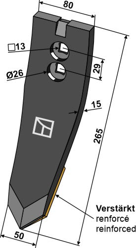 Point - reinforced