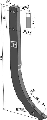 Tine 70x30