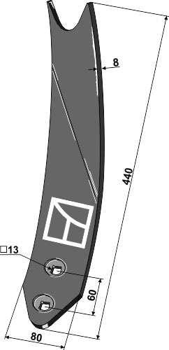 Guideboard - left