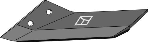 Replacement wings - hard metal faced - back side - left