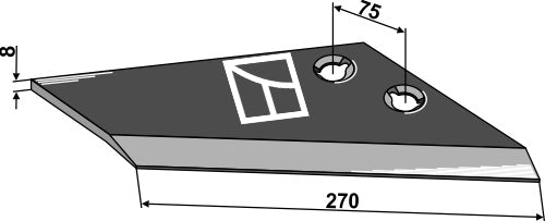 Replacement wings - typ Landsberg-Pöttinger, right