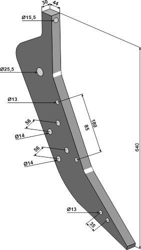 Subsoiling shank