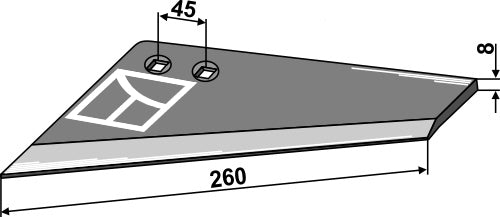 Replacement wings - left