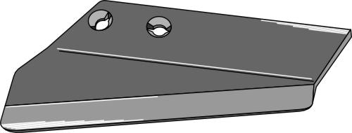 Replacement wing for stubble share, left