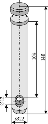 Lower-link pins - Cat. I
