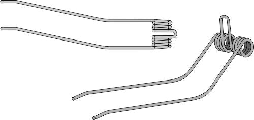 Hay rake tine Ø8,5