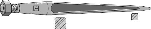 Front loading tine 820mm