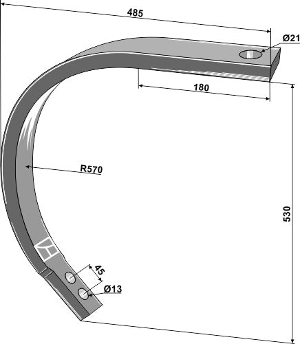 C-Tine 50 x 22