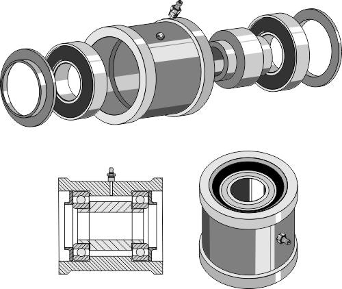 Bearing for Hankmo, compl.