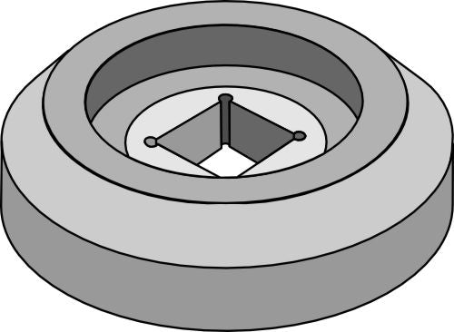 Flange extern Ø158