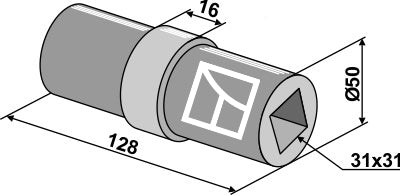 Bearing shaft