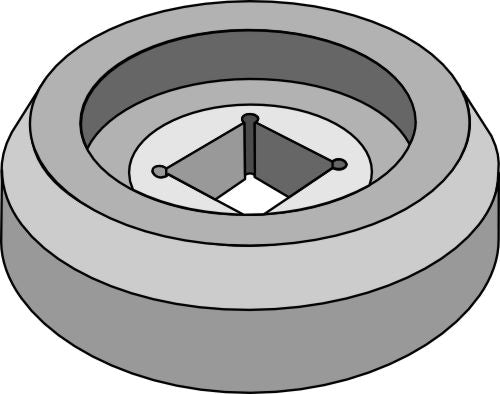 Flange extern Ø158