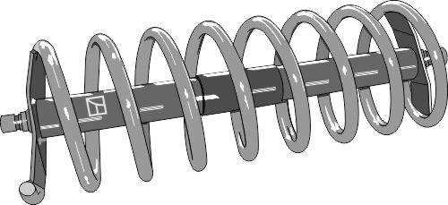 Spiral roller 2700 - right model