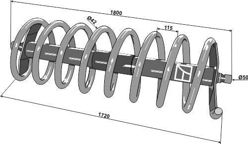 Spiral roller 3000 - left model