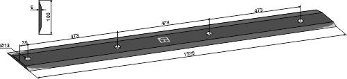 Blades for chopper rollers 1525