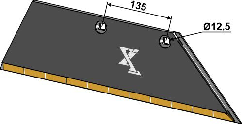 Share wing 15x150 SB45D R - right - Hard metal