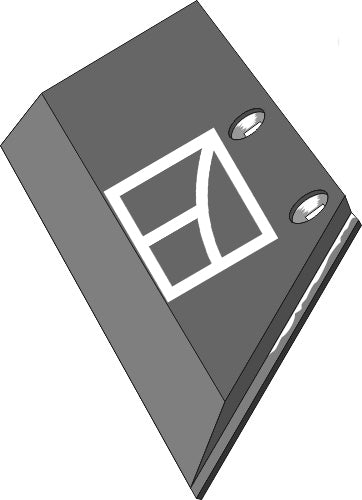 Share wing 11x150 SB45D R - right
