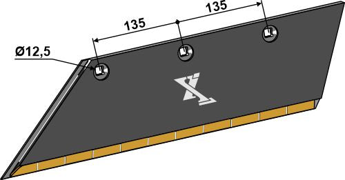 Share wing 15x150 SB56D L - left - Hard metal