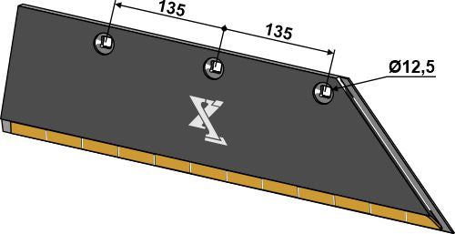 Share wing 15x150 SB58D R - right - Hard metal