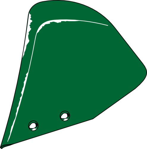 Manure skimmer board - left