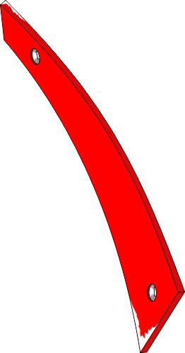 Moldboard slat - right