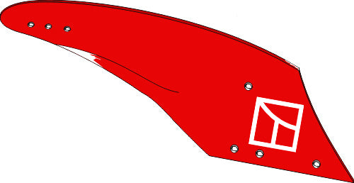 Moldboard Hydrein 16'' - right