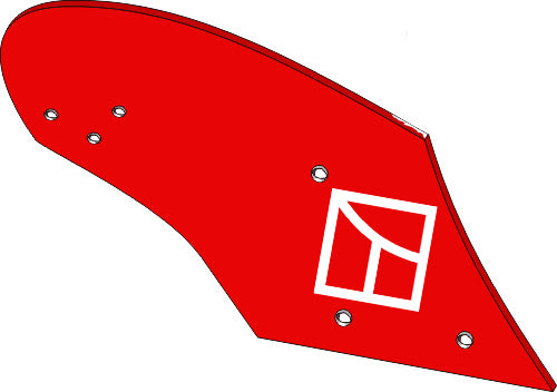 Moldboard Agrator 12'' - 14'' - right