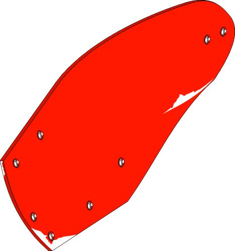 Moldboard - left