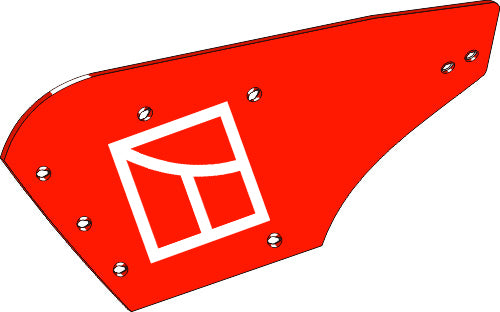 Moldboard - left